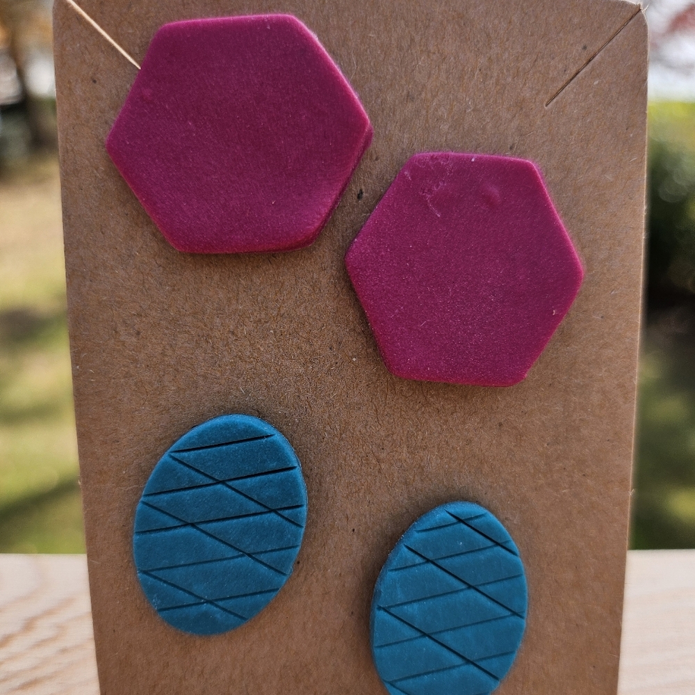 Affordable Handmade Polymer Clay Earrings